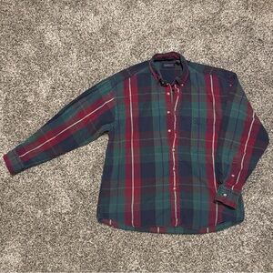 Vintage GANT Men's Plaid Button up